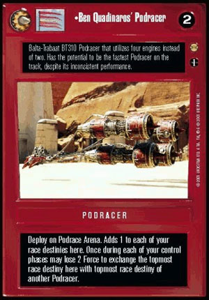 Ben Quadinaros' Podracer